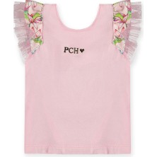 Pan Con Chocolate Kız Çocuk Bluz Pembe