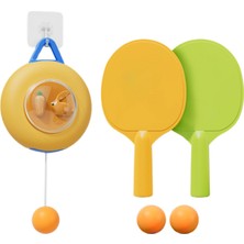 Enjoybuy Tenis Trainer Kendi Eğitim Seti Uygulama Teleskopik Host Pingpong Balls Paddles Bunny Host (Yurt Dışından)