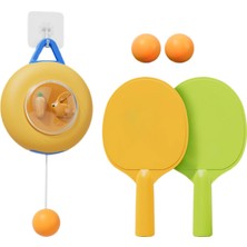 Enjoybuy Tenis Trainer Kendi Eğitim Seti Uygulama Teleskopik Host Pingpong Balls Paddles Bunny Host (Yurt Dışından)