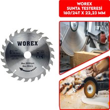 Worex Sunta Testeresi 160/24T x 22,23 mm