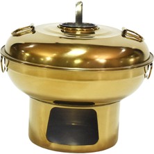 Enjoybuy Küçük Hot Pot Stok Dış Mekan Ocak Paslanmaz Çelik Hot Otel Ev Aureate 22cm (Yurt Dışından)