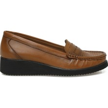 Polaris 5 Nokta 104062.Z3FX Taba Kadın Loafer