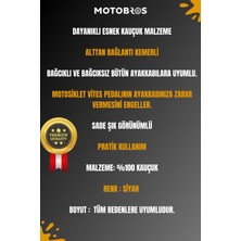 Motobros Motosiklet Ayakkabı Koruyucu Kauçuk (Vites Pedalının Ayakkabıya Zarar Vermesini Engeller)