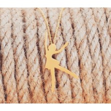 Bigakan Gümüş Kolye Dansçı Kız