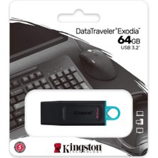 Kingston 64 GB Kıngston Dt Exodıa DTX/64GB USB 3.2