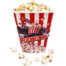 Calke Patlamış Mısır Kovası Cips Kovası Popcorn Kutusu