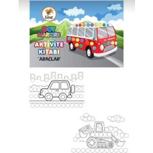 Dot Markers 3’lü Yıkanabilir Kalem ve 3'lü Boya Kitabı