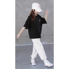 Kids Face Özel Tasarım Bisiklet Yaka Every Mother Day Baskılı %100 Pamuk Hip Hop Kız Çocuk T-Shırt