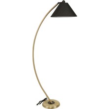 Lumexx Hilal Eskitme Lambader Hasır Siyah Abajurlu