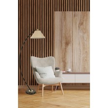 Lumexx Hilal Siyah Lambader Açık Hasır Abajurlu