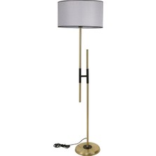 Lumexx Felix Eskitme Lambader Silindir Açık Hasır Gri Abajurlu