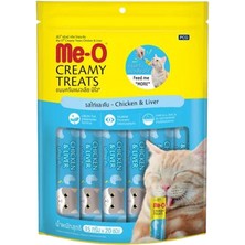 Me-O Creamy Tavuk & Ciğer Kedi Ödülü 20X15 gr