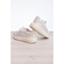 Derinet Taşlı Kadın Sneaker