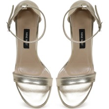Nine West Delge 3fx Altın Kadın Topuklu Sandalet