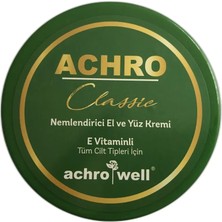 Achro Classic Nemlendirici El ve Yüz Kremi 175 ml