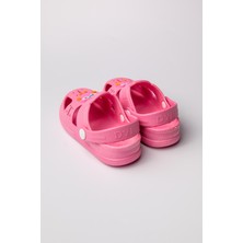 The Red Kids Baykuş Figürlü Kaydırmaz Yumuşak Taban Terlik Pembe