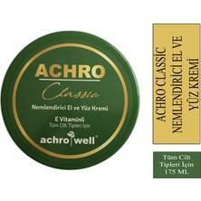 Achrowell Achro Classic El ve Yüz Kremi 175 ml