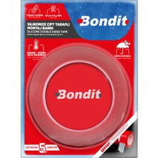 Bondit Çift Taraflı Akrilik Bant 20MM  - 5MT (BNV2005)