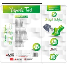 Analiz Yayınları 6.Sınıf Sosyal Bilgiler 3'lü Set (Soru Bankası - Yaprak Test - Ünite Değerlendirme Sınavı)