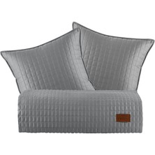 Pasıonı - Saten - Elegante - Çift Kişilik Yatak Runner Seti