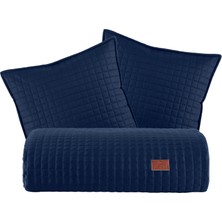 Pasıonı - Saten - Elegante - Çift Kişilik Yatak Runner Seti