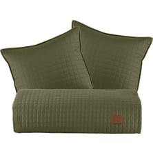 Pasıonı - Saten - Elegante - Çift Kişilik Yatak Runner Seti