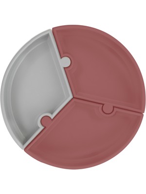 Oioi Puzzle Tabak Velvet Rose Powder Grey