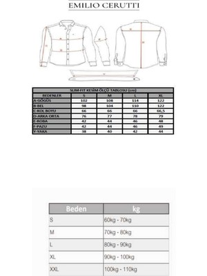 Emilio Cerutti Desenli Slim Fit Uzun Kollu Erkek Gömlek