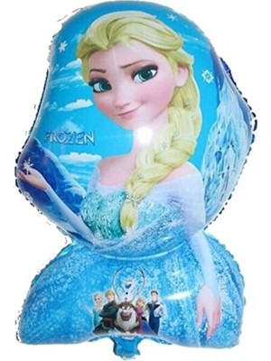 Parti Station Frozen Elsa 1 Yaş Balon Seti Karlar Ülkesi Konsept Helyum Balon Set Frozen Elsa Doğum Günü Set