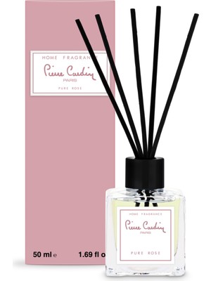 Pierre Cardin Reed Diffuser Çubuklu Oda Kokusu Pure Rose 50 ml