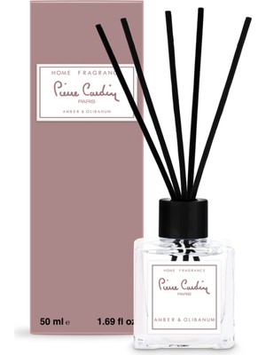 Pierre Cardin Reed Diffuser Çubuklu Oda Kokusu Amber & Buhur 50 ml