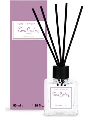 Pierre Cardin Reed Diffuser Çubuklu Oda Kokusu Ginger  Lily 50 ml