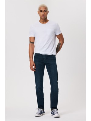 Lee Cooper Jagger Normal Bel Dar Kesim Düz Paça Yeşil Erkek Jean Pantolon