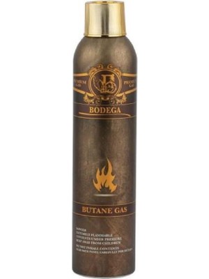 Bodega Premium Gazlı ve Pürmüzlü Çakmaklar Için Bütan Gaz 300ML