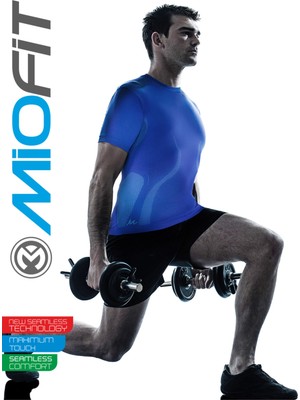 Erkek Active Wear Kısa Kollu Fonksiyonel Spor Tişört