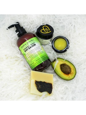 Cemile'nin Sabunları Avokadolu Eşek Sütlü Sabun ve Krem Seti
