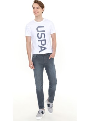 U.S. Polo Assn. Erkek Gri Jean 50266520-DN0025
