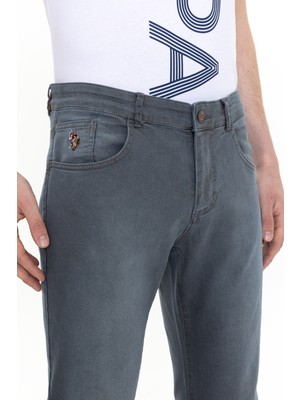 U.S. Polo Assn. Erkek Gri Jean 50266520-DN0025