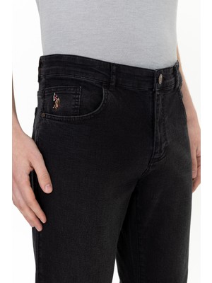 U.S. Polo Assn. Erkek Koyu Gri Jean Pantolon 50266522-DN0017