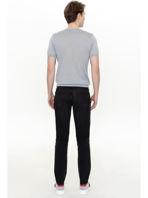 U.S. Polo Assn. Erkek Koyu Gri Jean 50266522-DN0017