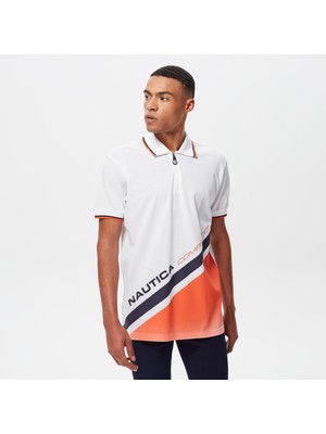 Nautıca Erkek Beyaz  Fıt Kısa Kollu Polo K35428T.1BW