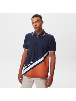 Nautıca Erkek Lacivert  Fıt Kısa Kollu Polo K35428T.4NV