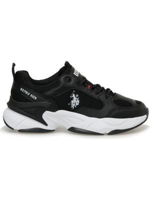 U.S. Polo Assn.  A10133670412010 3m Maybe Wmn 3fx Siyah Sneaker Ayakkabı