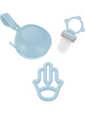 Oioi Mineral Blue Üçlü Set (Püre+Pod+Annemineli)