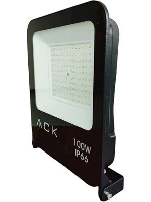 Ayithalat Ack Ledprojektör 100W 6500K Beyaz LED Projektör AT62-19132