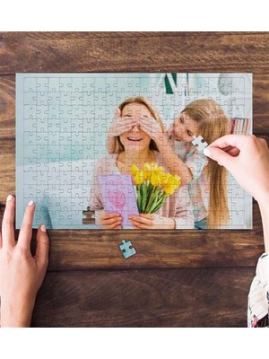 Kişiye Özel 130 Parça A3 Fotoğraf Baskılı Puzzle