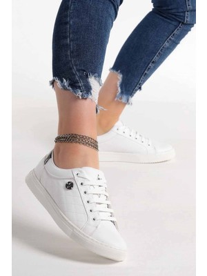 U.S. Polo Assn. Tiggy B5 Kadın Günlük Spor Ayakkabı 101341112-1BEYAZ