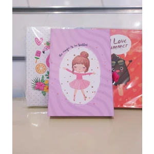 Hatıra Defteri Kilitli Balerin Kız Ht-58