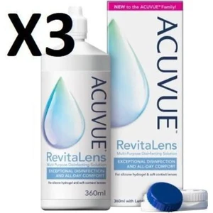 Revitalens Dezenfektan Lens Solüsyon 360 ml 3 Adet