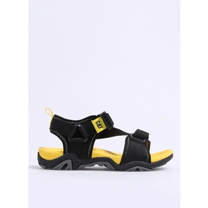 Caterpillar Neon Sarı Erkek Çocuk Sandalet